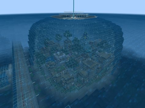 Underwater Village, Minecraft