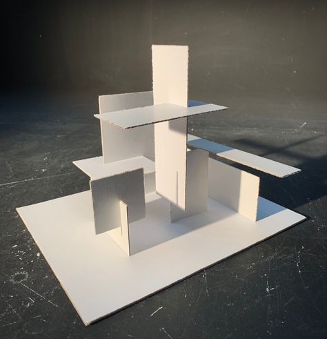 Layering Model Architecture, Emotion Model Architecture, Composition Model Architecture, Volume Composition Architecture, Concept Models Architecture Student, Planar Architecture, Building Model Architecture, Architecture Student Project, Volume Composition