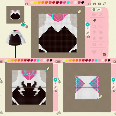 Acnh Outfit Pixel Pattern, Animal Crossing Shirt Pattern, Animal Crossing Flag Ideas Grid, Acnh Hat Design Pattern Grid, Cute Animal Crossing Outfits Design Grid, Animal Crossing Face Paint Design Grid, Acnh Clothes Design Pattern Grid, Animal Crossing Shirt Designs Pattern, Animal Crossing Dress Pattern Pixel