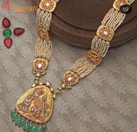 Beads Gold Jewellery Designs, Beaded Wedding Jewelry, Temple Jewellery Earrings, Wedding Jewellery Designs, Creative Necklace, Modern Gold Jewelry, Art Jewelry Design, Gold Earrings Wedding, Jewelry Designing