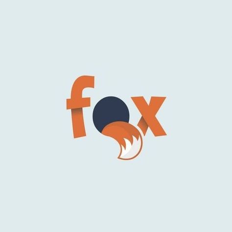 Logo Film, Typo Logo Design, Logo Design Collection, Fox Logo, Typo Logo, Love Logo, In Logo, Fox Design, Print Layout