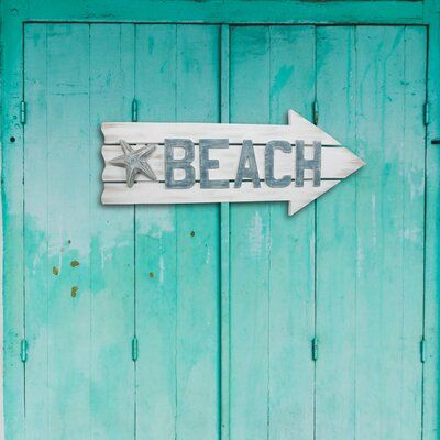 Rosecliff Heights Beach Arrow Sign Wood Wall Décor Beachy Photo Wall, Mirror Panel Wall, Anchor Wall Decor, Woodworking Tools For Sale, Photo Collage Wall, Used Woodworking Tools, Woodworking School, Medallion Wall Decor, Arrow Signs