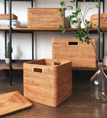 Decorative woven storage basket with lids, Rustic storage baskets for shelves, extra large rectangular storage baskets, Large storage basket with lid, Picnic baskets for sale, rattan baskets, storage baskets for kitchen, round storage baskets, storage baskets for clothes, storage baskets for bedroom, laudry basket Wall Paintings For Bedroom, Basket For Clothes, Storage Baskets For Shelves, Wicker Basket With Lid, Large Woven Basket, Rattan Baskets, Rustic Baskets, Baskets For Shelves, Baskets Storage