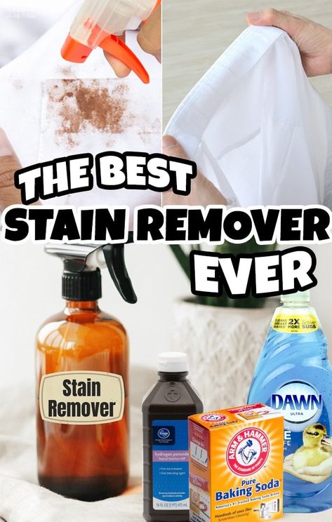 Ultimate Stain Remover, Stain Remover For Set In Stains Clothes, Stain Remover For Set In Stains, How To Get Old Stains Out Of Clothes, Homemade Stain Remover For Clothes, Stain Remover Clothes, Homemade Stain Removers, Stain Removal Guide, Diy Stain Remover