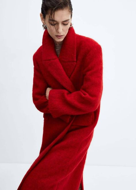 7 Elegant Trends Every Chic Person Is Wearing | Who What Wear Winter Coat Trends, Coat Trends, Wool Coat Women, Maxi Coat, Classic Coats, Collared Coat, Red Coat, Winter Trends, Double Breasted Coat