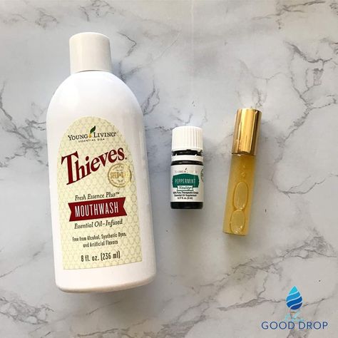 Thieves Mouthwash, Hangover Essential Oils, Theives Oil, Diy Thieves, Thieves Spray, Oils For Sore Throat, Black Pepper Essential Oil, Throat Spray, What Are Essential Oils