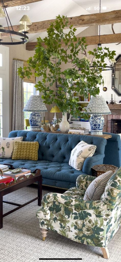 Ashley Whittaker, Blue And Green Living Room, Letters Decor, Millbrook Ny, Living Room Green, Classic Interior, Country Home, Dining Room Living Room, Lounge Room