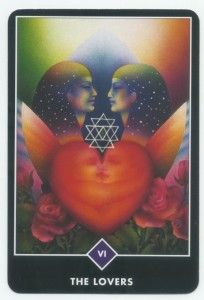 tarot card the lovers - Google Search Osho Meditation, Active Meditation, Lovers Tarot Card, The Lovers Tarot Card, Inner Knowing, The Lovers Tarot, Angel Oracle Cards, Tarot Major Arcana, Oracle Tarot