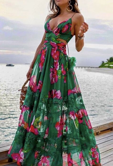 Beach Pics, Spring Clothes, Summer Wedding Outfit Guest, Dress Stores Online, Wedding Guest Outfit Summer, Holiday Dress, Vacation Dresses, Neck Strap, Wedding Guest Outfit