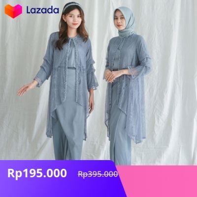 Mix And Match Outfits Hijab, Brukat Dress, Model Dress Kebaya, Dress Brokat Modern, Dress Muslim Modern, Kondangan Outfit, Kebaya Modern Dress, Pretty Bridesmaid Dresses, Kebaya Dress