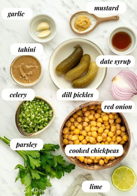 Healthy Vegan Chickpea ‘Tuna’ Salad