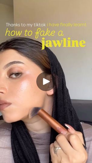 65K views · 1.5K reactions | how to fake a jawline?
✨slight change in contour placement is all you have to do✨
leme know if you’ll have tried this hack or any other hack that makes your double chin look not so double😩 
.
.
.
.
.
.
.
.
.
.
.
.
.
.
.
{makeup, dubai, uae content creator , makeupreels, makeup hacks, tips and tricks, makeup hacks}
.
#makeup #contourhack #makeuphacks #makeuptutorial #makeupreels #makeupreel #tiktokhacks #tiktok #tiktokmakeup #dubai #contentcreator #dubaibeautyblogger #dubai🇦🇪 #uae #uaemakeupinfluencer | Hana Naaz | Sabrina Carpenter · Espresso Contour Placement, Hacks Makeup, Makeup Hacks, Dubai Uae, Beauty Blogger, Sabrina Carpenter, Content Creator, Makeup Tips, Makeup Tutorial