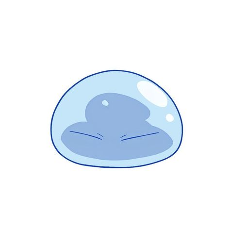 Slime Oc, Foam Clay Ideas, Air Dry Foam Clay, Slime King, Slime Art, I Reincarnated As A Slime, Anime Widget, Cute Slime, Slime Anime