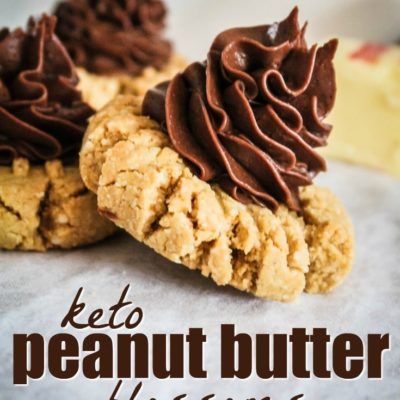 Keto Peanut Butter Blossoms Keto Stuffed Peppers, Butter Blossoms, Keto Peanut Butter, Keto Diets, Peanut Butter Blossoms, Keto Friendly Desserts, Christmas Treat, Keto Cookies, Low Carb Recipes Dessert