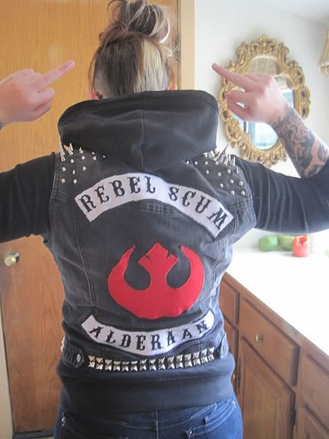 so bad ass Nerd Core, Punk Denim, Punk Vest, Neo Grunge, Star Wars Fashion, Tokyo Street Fashion, Fashion 90s, Bday Gift, Biker Vest