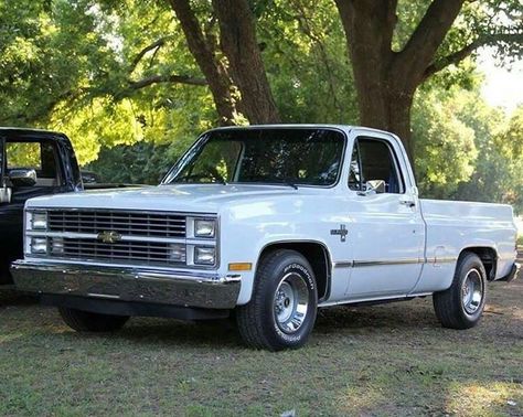 1987 Chevy Silverado, 1984 Chevy Truck, Sport Truck, Cool Old Cars, C10 Chevy Truck, Custom Chevy Trucks, C10 Trucks, Chevy Pickup Trucks, Regular Cab