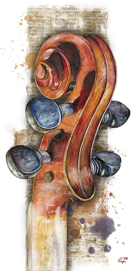 Cello Art, Violin Painting, Music Paintings, Arte Jazz, Violin Art, Instruments Art, Music Painting, Musical Art, Musical Instrument