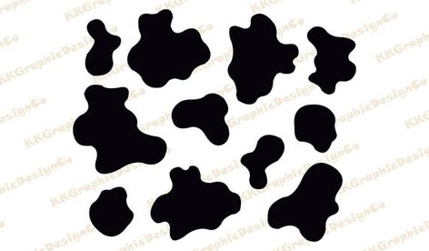 Farming Svg, Cow Print Svg, Animal Tissue, Farm Svg, Cow Svg, Cow Clipart, Spotted Animals, Cricut Images, Cow Spots