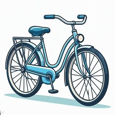 single blue bicycle cartoon clipart images - Pencipta Imej daripada Microsoft Designer Bicycle Cartoon, Cartoon Bicycle, Bicycle Clipart, Blue Bicycle, Bicycle Painting, Food Cartoon, Happy Birthday Photos, Cartoon Clipart, Cartoon Images