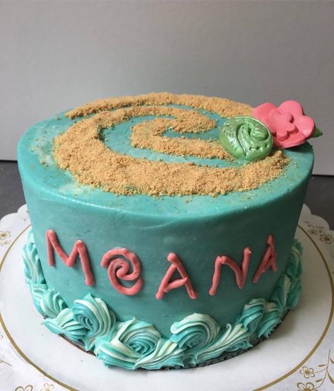 Moana Birthday Cake, Moana Birthday Party Theme, Moana Theme Birthday, Festa Moana Baby, Moana Cake, Moana Theme, Moana Themed Party, Hawaiian Birthday Party, Moana Birthday Party