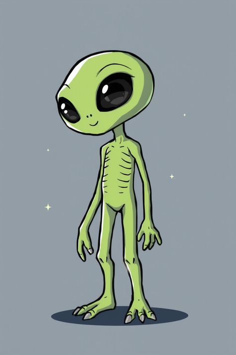 Check Out This Cute Alien Drawing & 12+ Other Alien Drawing Ideas! #drawing #drawinginspiration Alien Drawing Ideas, Cute Alien Drawing, Rocket Drawing, Spaceship Drawing, Alien Drawing, Alien Cartoon, Pikachu Drawing, Bubble Drawing, Alien Drawings