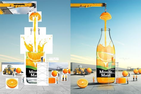 Product Manuplation Photoshop, Photomanipulations Ads, Photoshop Manupilation Design, Product Manipulate Photoshop, Photomanipulations Ideas, Photoshop Packaging, Digital Imaging, Creative Advertising Design, Photoshop Tutorial Design