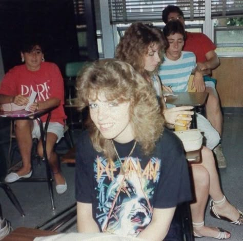 Def Leppard Shirt, 80’s Aesthetic, 80s Pictures, 1980s Aesthetic, The Last Great American Dynasty, Last Great American Dynasty, Great American Dynasty, Look 80s, 1980’s Fashion