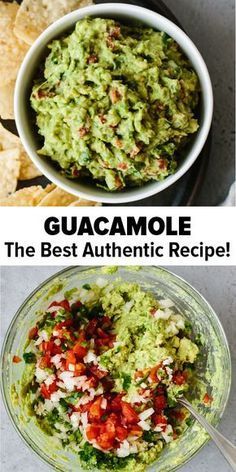 Authentic Guacamole Recipe, Best Guacamole, Guacamole Recipe Easy, Avocado Recipe, Best Guacamole Recipe, Guacamole Recipe, Avocado Recipes, Authentic Mexican, Authentic Recipes