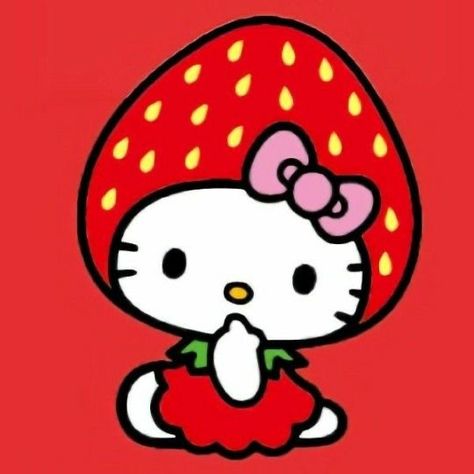 Strawberry Hello Kitty, Fukuoka Japan, Fukuoka, Hello Kitty, Kitty, Japan, Red