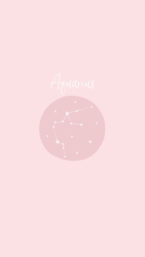 Pink Aquarius Aesthetic, Aquarius Constellation Wallpaper, Phone Wallpaper Graphic, Aquarius Wallpaper, Photobook Ideas, Aquarius Aesthetic, Wallpaper Graphic, Aquarius Constellation, Aesthetic Phone Wallpaper