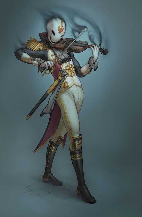 Masques - Imgur Violinist Drawing, Concept Art Landscape, Modele Fitness, 다크 판타지, Male Character, Dungeons And Dragons Characters, Dnd Art, Arte Fantasy, Geek Culture