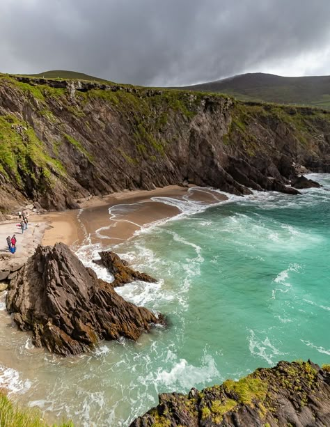 Slea Head Ireland, Dingle Ireland Aesthetic, Inch Beach Ireland, Irish Beach Aesthetic, County Kerry Ireland, Ireland Beach Aesthetic, Surf Ireland, Sneem Ireland, Youghal Ireland