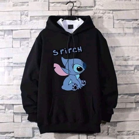 Stitch Clothes Sweatshirts & Hoodies, Stitch Outfits, Winter Kawaii, Stitch Things, Lilo And Stitch Merchandise, Disney Couple, Women Anime, Cute Disney Outfits, Stitch Toy