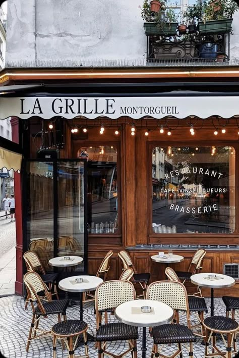 European Cafe, Bar Deco, French Restaurant, Parisian Cafe, Restaurant Paris, Paris Vacation, Cafe Aesthetic, French Cafe, French Restaurants