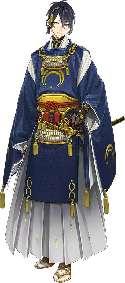 Touken Ranbu Mikazuki, Kaito Shion, Touken Ranbu Characters, Heian Period, An Anime, Character Concept, Samurai Gear, Anime Images, Anime Character