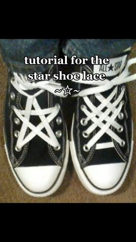 How To Tie Converse, Lace Converse, Kid Core Outfits, Tying Shoes, How To Lace Converse, Shoe Lacing Techniques, Shoe Lace Tying, Easter Centerpieces Diy, Cute Converse Shoes