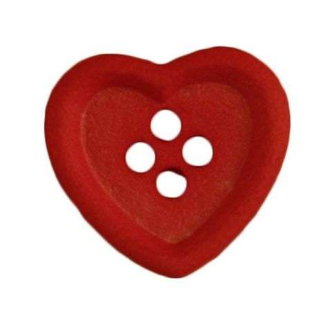 Heart - B40 - Buttons Galore and More Crafts Sewing Projects, Novelty Buttons, Heart Button, Heart Crafts, Sewing Buttons, Creative Hobbies, Type 4, Sewing A Button, Crafts Sewing