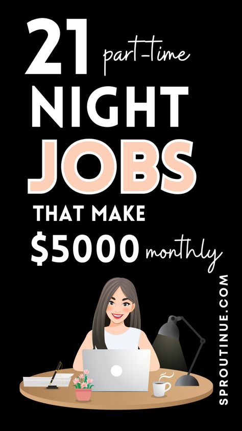 If you're busy during the day and are looking for side hustle ideas at home, there are plenty of options to explore. Here are 21 best part time night jobs from home. Night Jobs From Home, Part Time Jobs From Home, Side Hustle Ideas At Home, Best Part Time Jobs, Night Jobs, Airbnb Promotion, Jobs From Home, Make Money Today, Online Jobs From Home