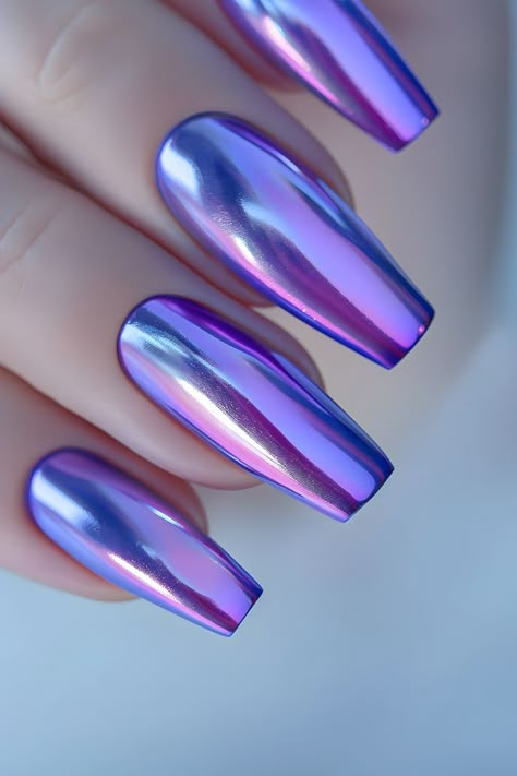 Cute Nails Chrome, Natural Chrome Nails, Chrome Aura Nails, Gel Chrome Nails, Chrome Nail Designs, Ombre Chrome Nails, New Year Nails, Aura Nails, Pink Chrome Nails