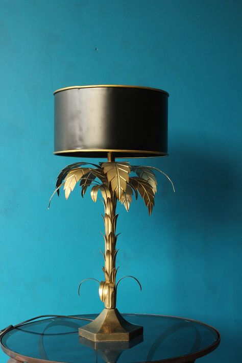 Palm Tree Lights, Table Lamps Uk, Rockett St George, Tree Lamp, Table Lamps Living Room, Tree Table, Gold Table Lamp, Style Deco, Tree Sculpture