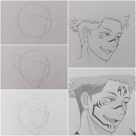 Easy Manga Drawings, Naruto Drawings Easy, Anime Drawings For Beginners, Naruto Sketch Drawing, Drawing Tutorial Face, Pencil Sketch Images, Manga Drawing Tutorials, Anime Drawing Books, Anime Canvas Art