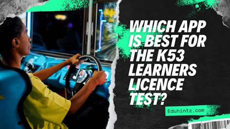 Passing the K53 Learner’s Licence test is key to becoming a legal South African driver, so proper preparation and studying are vital in passing it the first time around, saving both time and booking fees by doing it on the first attempt. Unleash the power of the K53 Masterclass home study guide and approach each ... Read more The post Which App is Best For The K53 Learners Licence Test? appeared first on eduhintz.com. Learners Licence, Licence Test, How To Pass Exams, Home Study, Choice Questions, Driving School, Test Taking, Online Application, Study Abroad