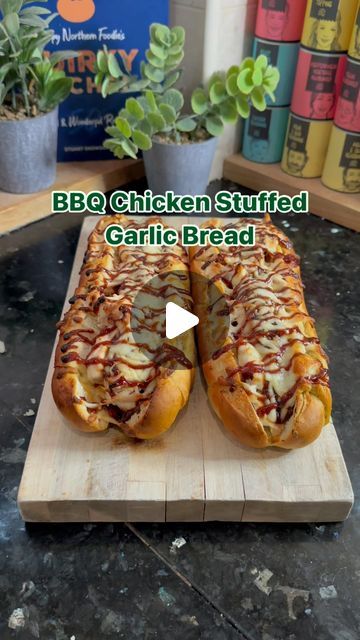 Grumpy Northern Foodie on Instagram: "BBQ Chicken Stuffed Garlic Bread  or a quick and easy tea for a Friday night.  #bbq #bbqporn #bbqlife #bbqtime #BBQandBottles #bbqsauce #bbqchicken #bbqribs #bbqlovers #bbqnation #bbqlove #bbqbeast #bbqfood #bbqbrasil #bbqpork #bbqlads #bbqlover #BBQclick #bbqparty #BBQs #bbqseason #bbqbrotherhood #bbqrub #bbqoficial #bbqsmoker #bbqgrill #bbqaddiction #bbqwings #bbqlegend #bbqbrethren" Bbq Chicken Garlic Bread, Garlic Bread Baguette, Stuffed Garlic Bread, Bbq Nation, Baguette Sandwich, Easy Teas, Bbq Wings, Chicken Stuffed, Bbq Rub