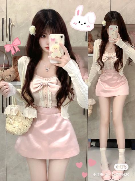 douyin,aes,fitinspo, coquette,pink,balletcore Pink Skirt Outfit, Korean Core, Pink Balletcore, Pink Skirt Outfits, Soft Girl Aesthetic, Coquette Pink, Princess Wedding Dress, Red Skirt, Ideas For Instagram Photos