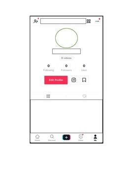 Tiktok Profile Template, Tik Tok Profile, Tiktok Template, Tiktok Profile, Profile Template, No Results Found, Page Template, Tik Tok, Vision Board