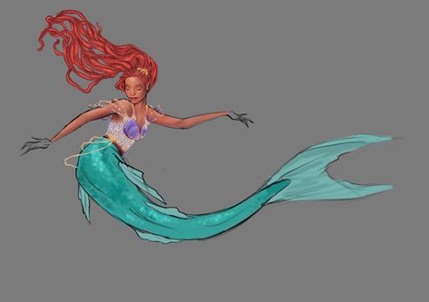 hallei ariel tail - Pesquisa Google Ariel Tail, Halle Ariel, Male Fairy, Mermaid Pictures, Mermaid Aesthetic, Fairy Artwork, Disney Live Action, Instagram Art, Disney Drawings