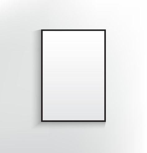 White poster frame board mockup blank te... | Premium Vector #Freepik #vector #board #blank-poster #illustration-mockup #white-frame Illustration Mockup, Blank Poster, White Photo Frames, Mockup Poster, Vector Technology, Poster Illustration, Template Presentation, White Poster, Poster Mockup