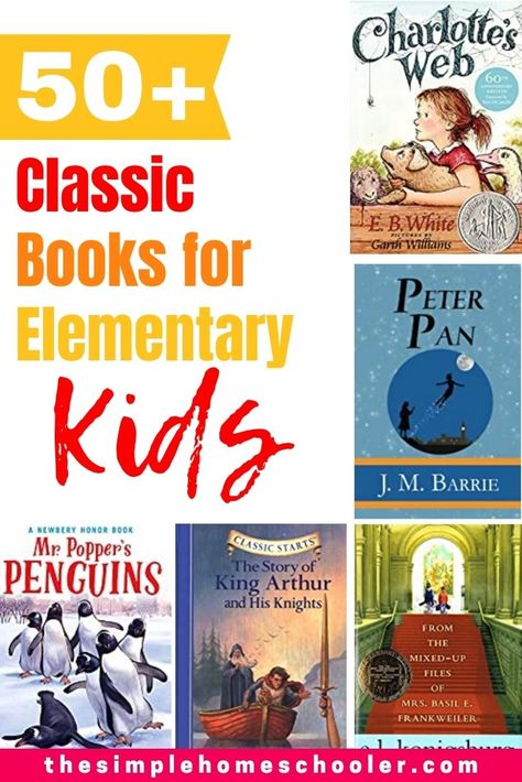 Classic Books To Read List For Kids, 2nd Grade Book Club Books, Classic Read Aloud Books, 2nd Grade Books To Read, Second Grade Reading List, Fall Chapter Books For Kids, Classic Books For Kids, Elementary Books To Read, Books For Elementary Students