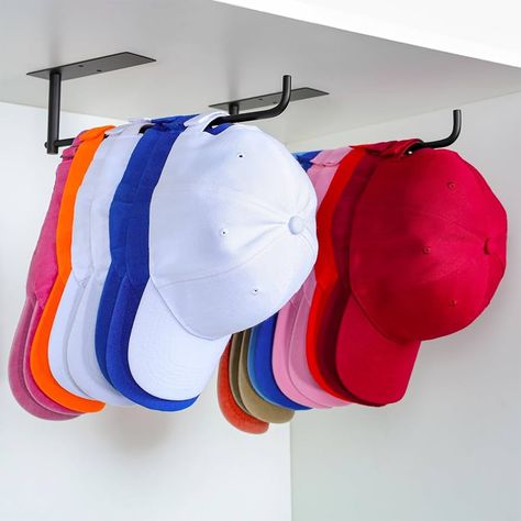 Wall Hat Rack, Baseball Hat Rack, Baseball Hat Storage, Baseball Hat Racks, Baseball Cap Rack, Baseball Caps Storage, Cap Store, Cap Rack, Hat Organizer