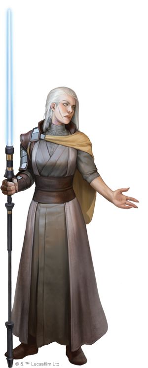 Star Wars Arkanian Female, Female Grey Jedi, Lightsaber Pike Design, Star Wars Jedi Master, Star Wars Arkanian, Arkanian Star Wars, Jedi Armor Concept, Jedi Armor, Female Jedi